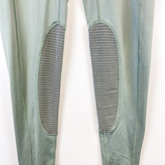 Free People Movement Size S High Rise 26” Mint Green Gray Leggings - Picture 2 of 9